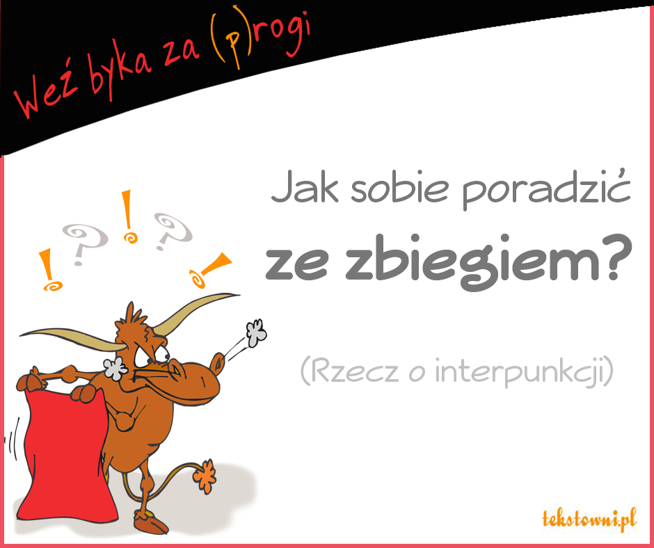zbieg znaków interpunkcyjnych